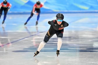 Eischnellläuferin Claudia Pechstein konnte bei der WM in Hamar einen guten Eindruck hinterlassen.