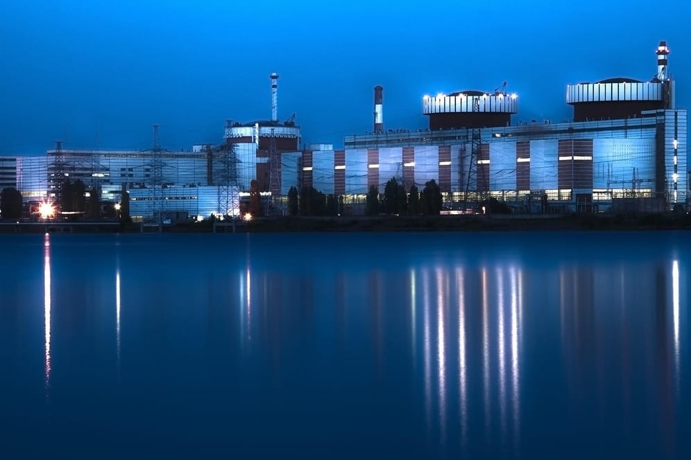 Atomkraftwerk Juschnoukrajinsk (Archivbild): Der ukrainische Präsident warnte vor "Nuklear-Terror" durch Russland.