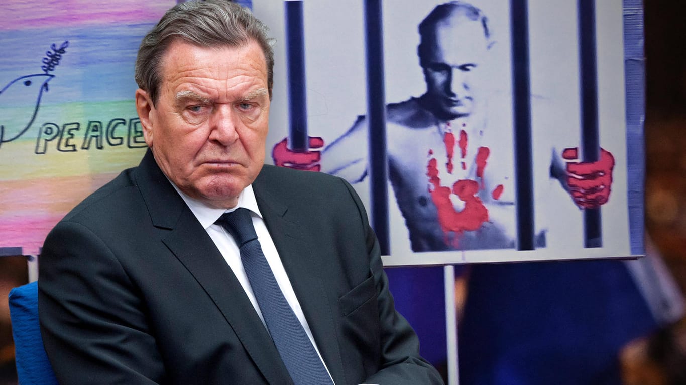 Trotz des Einmarsches in die Ukraine hält Altkanzler Gerhard Schröder an seiner Freundschaft zu Wladimir Putin und an seinen russischen Geschäftsbeziehungen fest. Das Echo ist verheerend.