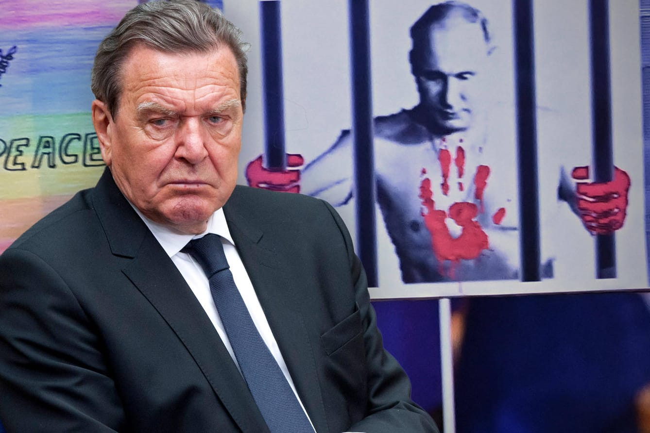 Trotz des Einmarsches in die Ukraine hält Altkanzler Gerhard Schröder an seiner Freundschaft zu Wladimir Putin und an seinen russischen Geschäftsbeziehungen fest. Das Echo ist verheerend.