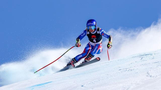 Tessa Worley setzte sich im Riesenslalom durch.