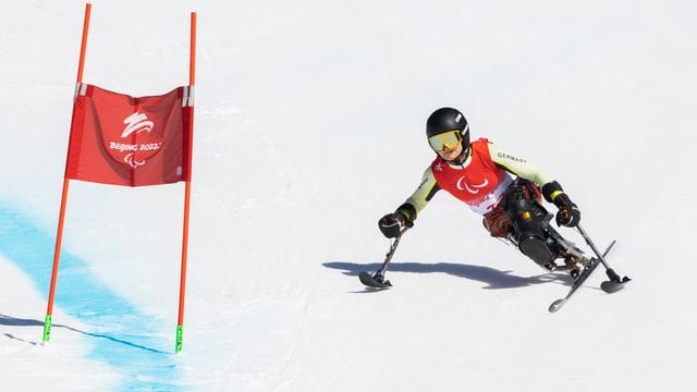 Anna-Lena Forster lag nach dem Super-G nur auf Rang vier.