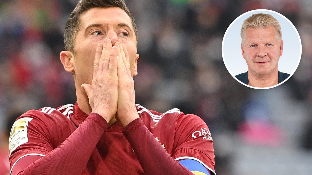 Robert Lewandowski (l.): Der Weltfußballer wartet nach wie vor auf ein Gespräch mit dem FC Bayern über eine Verlängerung seines Vertrages.