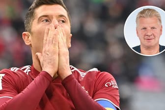 Robert Lewandowski (l.): Der Weltfußballer wartet nach wie vor auf ein Gespräch mit dem FC Bayern über eine Verlängerung seines Vertrages.