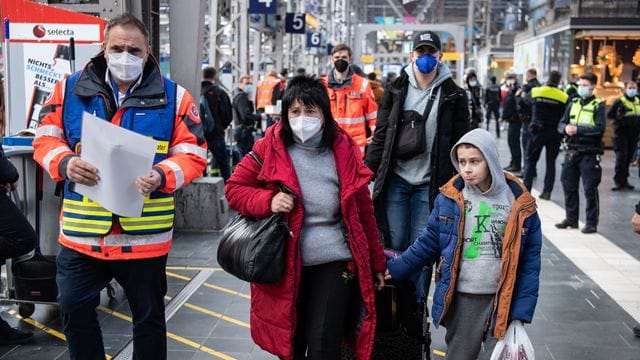 Ukraine-Krieg: Flüchtlinge in Hessen