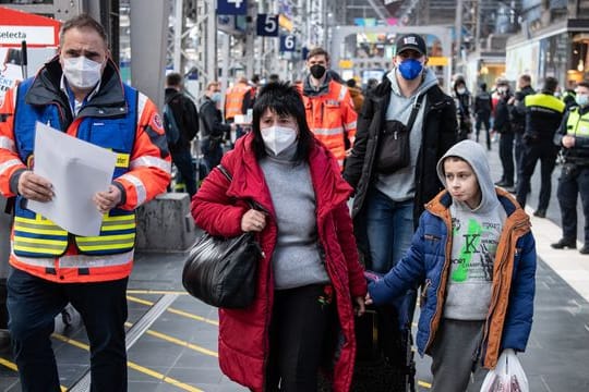 Ukraine-Krieg: Flüchtlinge in Hessen