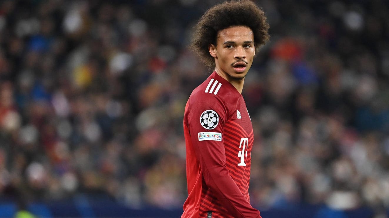 Leistungskurve schwankend: Bayern-Star Leroy Sané.