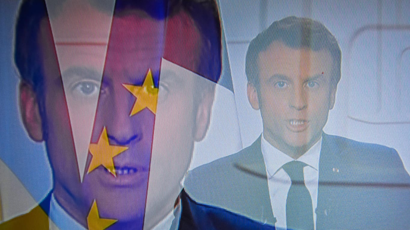 Emmanuel Macron (Archiv): Der Wahlkampf werde wegen der aktuellen Umstände nicht so laufen wie geplant.
