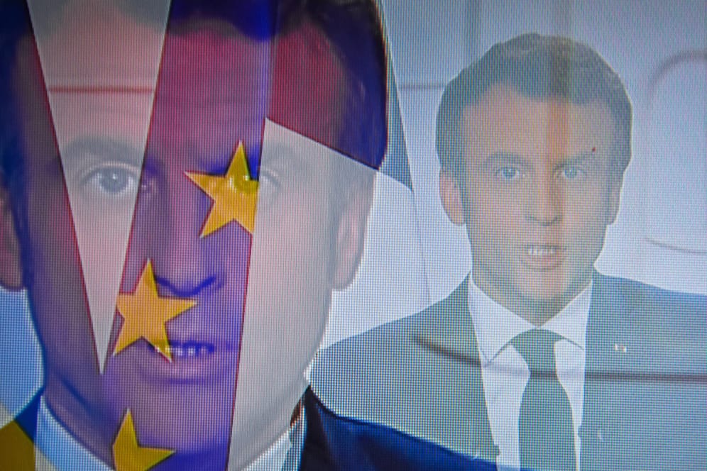 Emmanuel Macron (Archiv): Der Wahlkampf werde wegen der aktuellen Umstände nicht so laufen wie geplant.