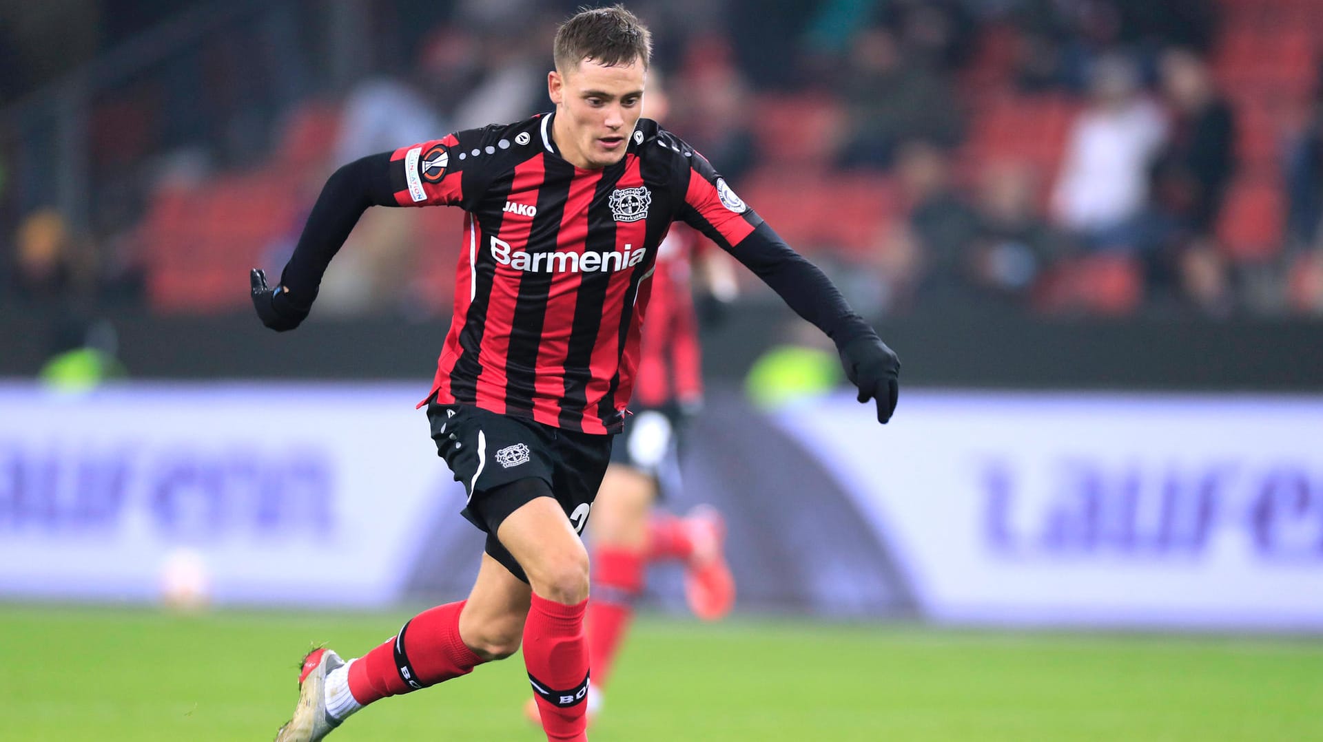 Dynamisch: Florian Wirtz will mit Bayer Leverkusen den Schwung aus der Liga mit in das Europa-League-Duell gegen Atalanta Bergamo nehmen.