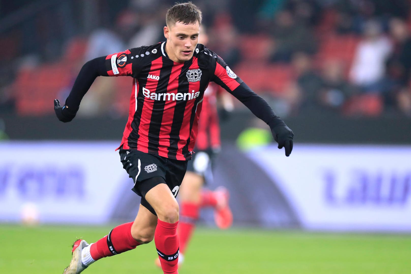 Dynamisch: Florian Wirtz will mit Bayer Leverkusen den Schwung aus der Liga mit in das Europa-League-Duell gegen Atalanta Bergamo nehmen.