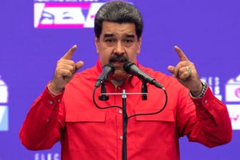 Nicolas Maduro: Venezuelas Machthaber wird von zahlreichen Staaten international nicht anerkannt.