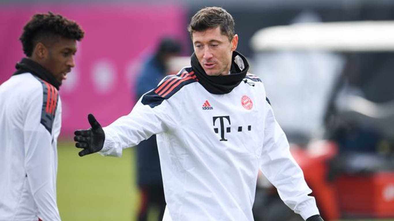 Hat seine Zusammenarbeit mit Huawei beendet: Bayern-Stürmer Robert Lewandowski.