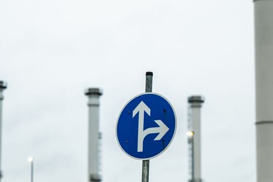Die Anlage des Erdgasspeichers (Astora GmbH) im niedersächsischen Rehden - es handelt sich dabei um den größten Speicher in Westeuropa.
