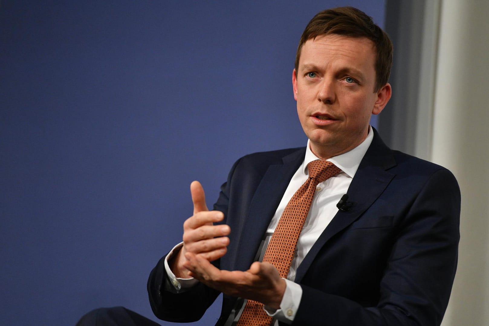 Tobias Hans, saarländischer Ministerpräsident: Der CDU-Politiker liegt in Umfragen derzeit hinter Anke Rehlinger, Spitzenkandidatin der SPD.