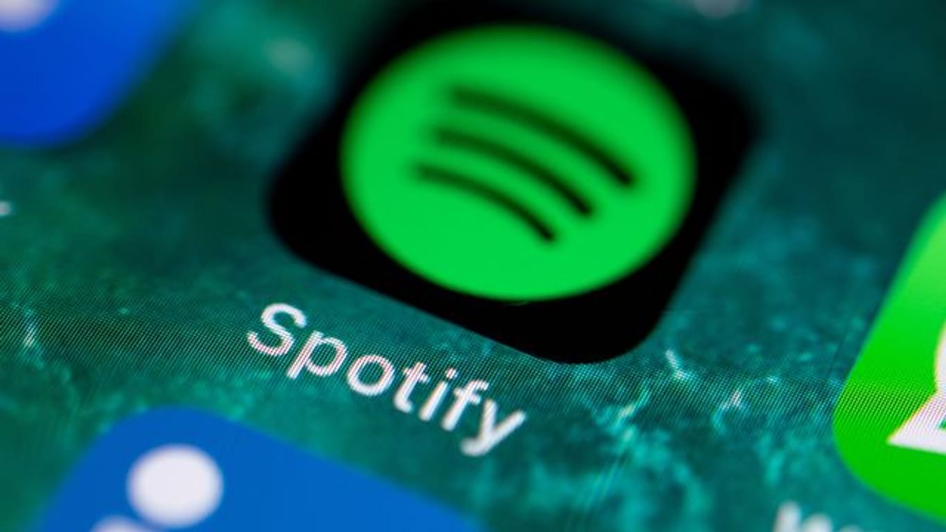 Nutzer meldeten am Dienstag Probleme mit der App von Spotify.