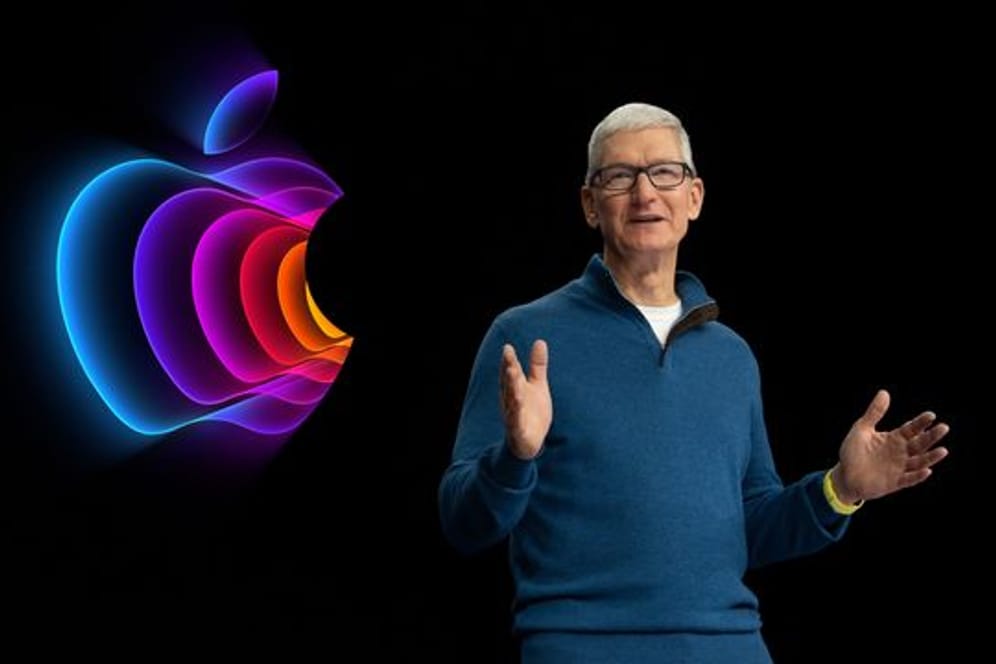 Tim Cook präsentiert Neuheiten aus der Apple-Welt.
