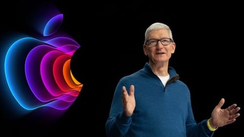 Tim Cook präsentiert Neuheiten aus der Apple-Welt.