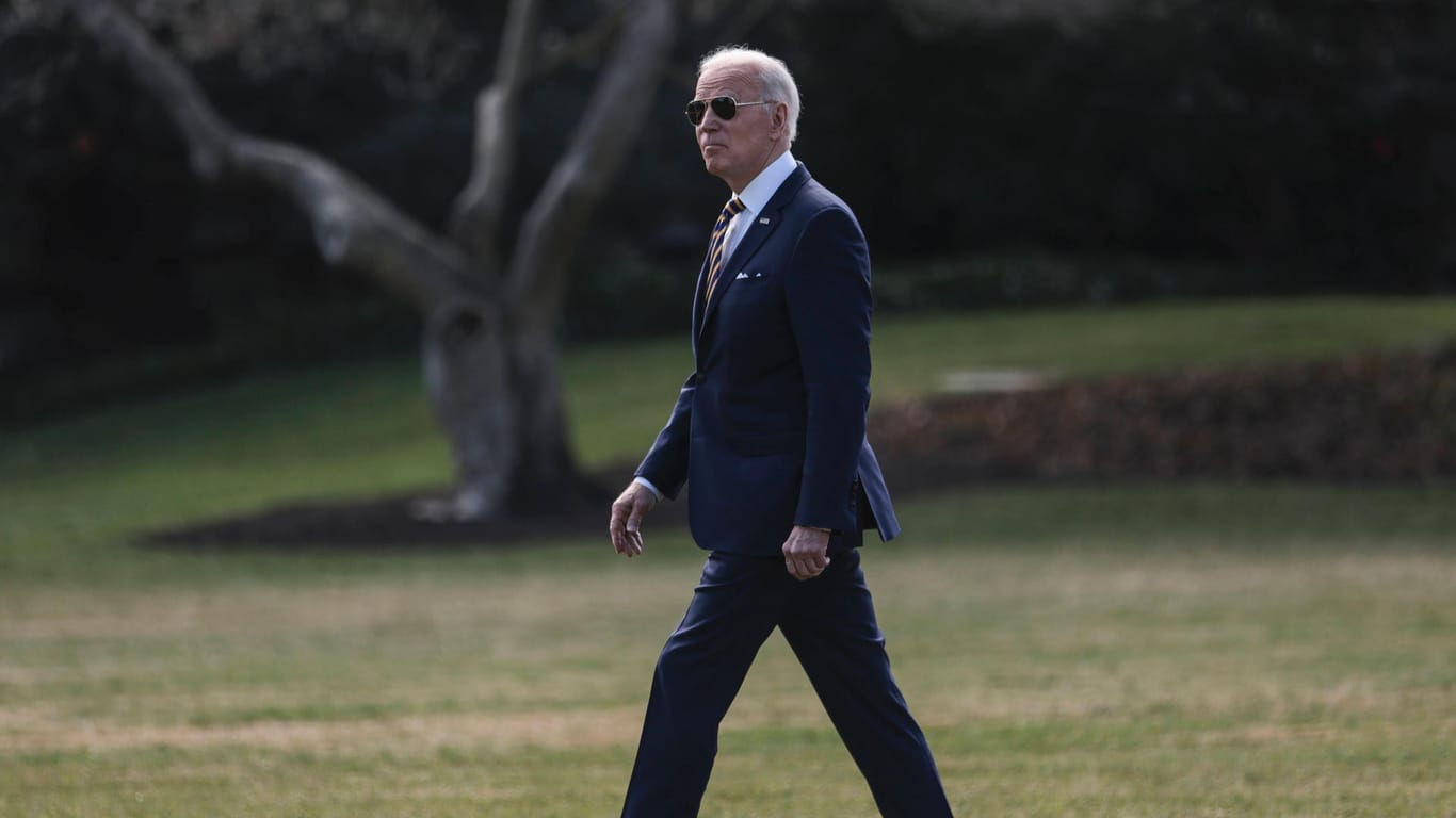 Cool bleiben: Joe Biden läuft auf schmalem Grat