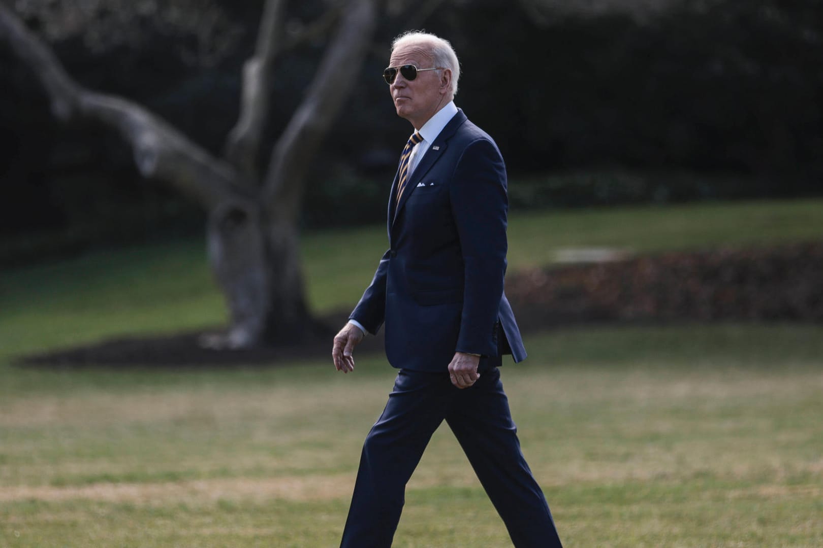 Cool bleiben: Joe Biden läuft auf schmalem Grat