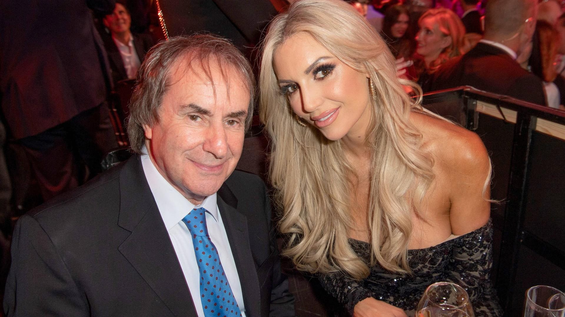 Der Musiker und das Model: Chris de Burgh und Tochter Rosanna Davison.