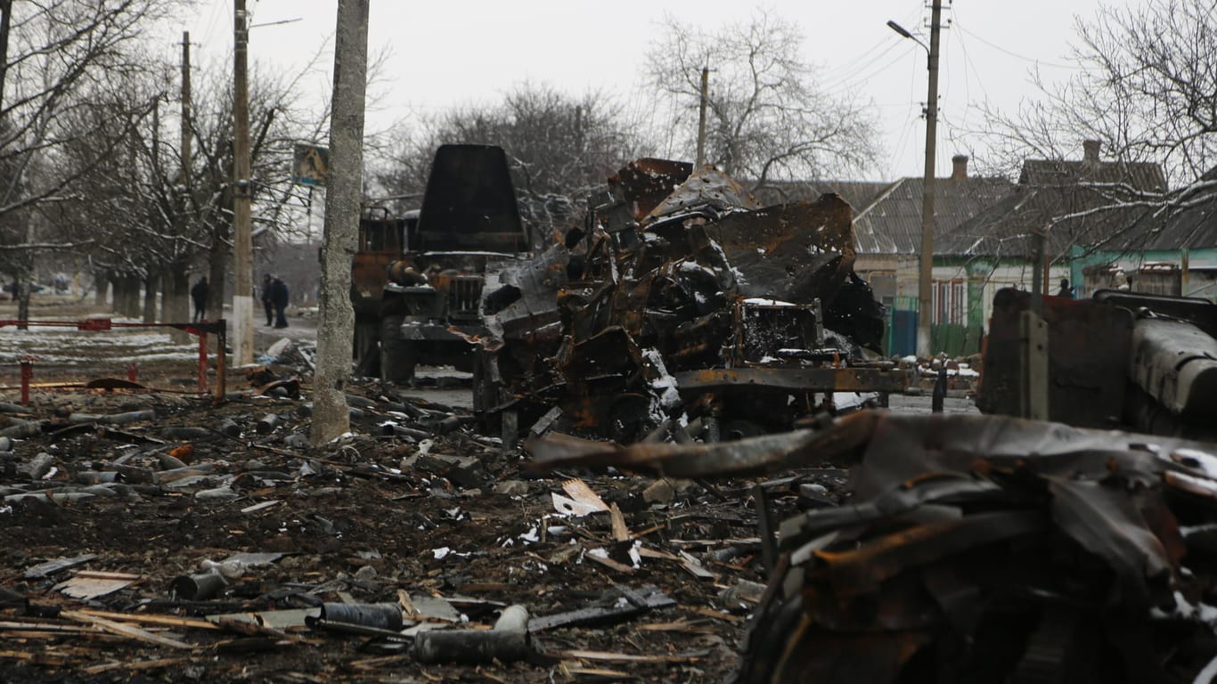 Zerstörung in Donezk: Die Bilder des Krieges schüren auch hierzulande große Ängste.