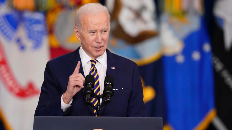 Joe Biden, Präsident der USA: Die US-Regierung hat sich bereits von russischen Energieimporten gelöst.