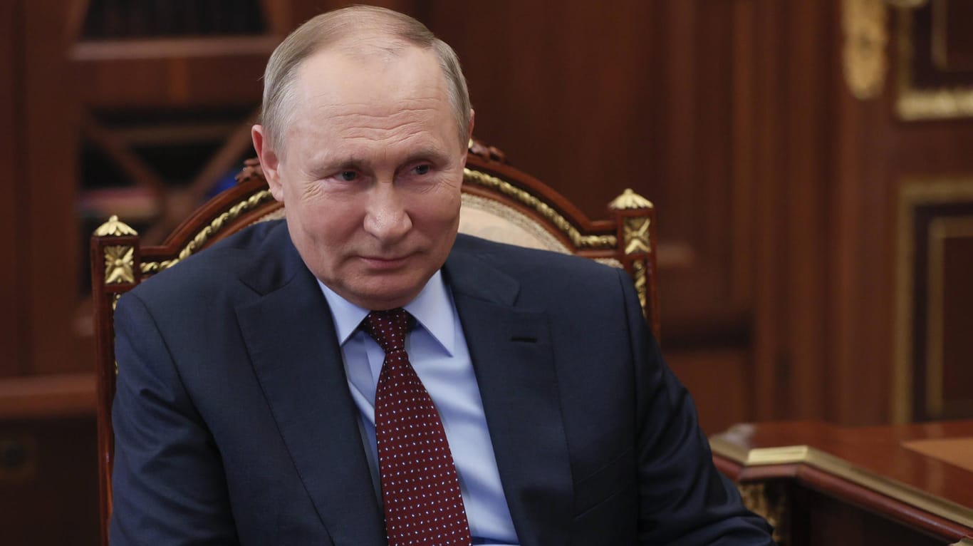 Wladimir Putin: Immer wieder werden von der russischen Seite die Vorwürfe laut, die Ukraine entwickle biologische Waffen.