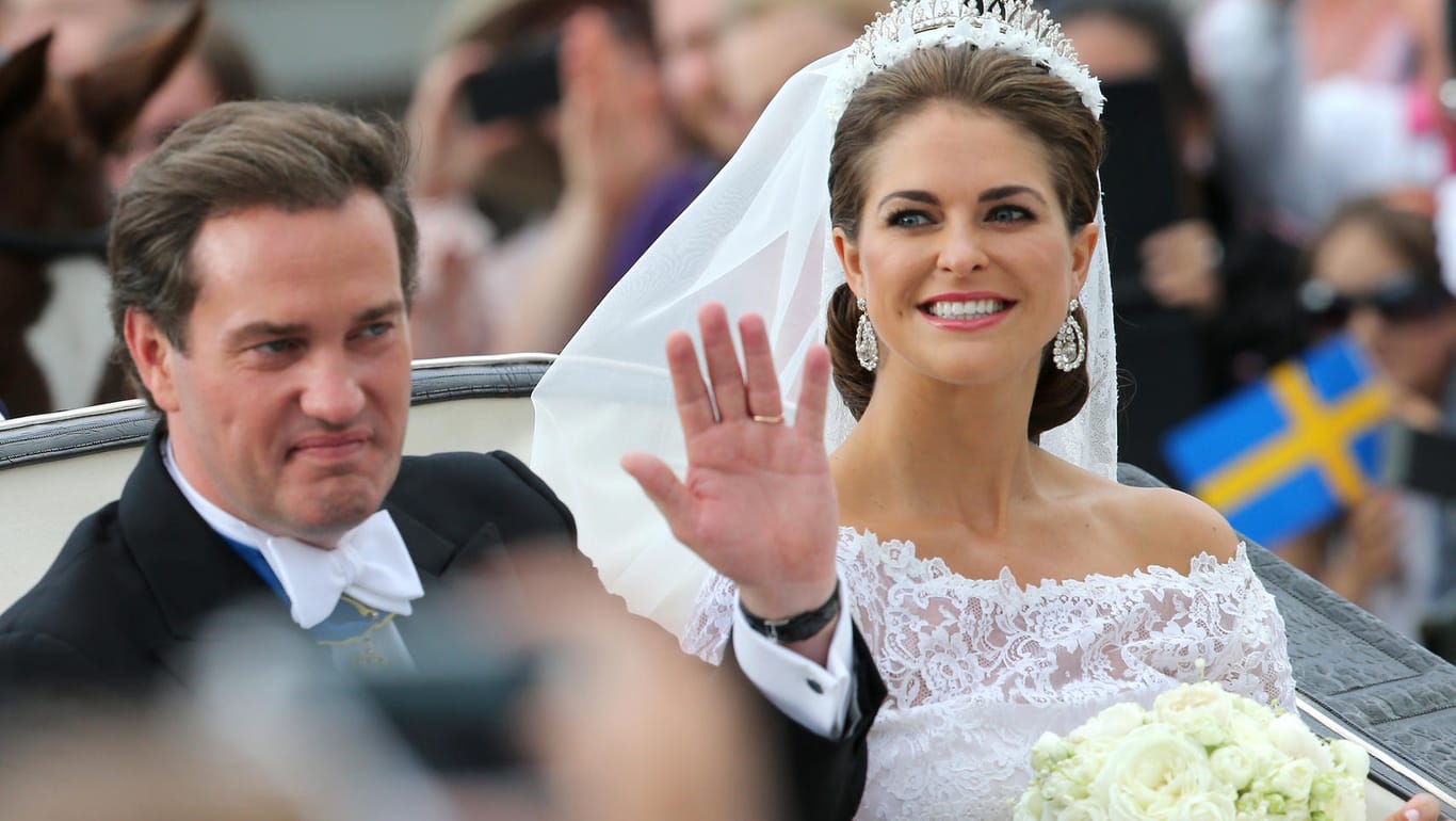 Christopher O'Neill und Madeleine von Schweden: Das Paar ist seit 2013 verheiratet.