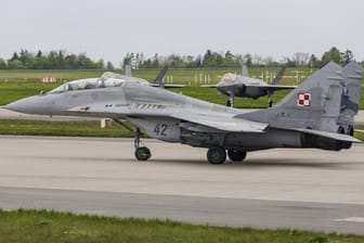 MiG-29: Polen möchte offenbar 28 Maschinen an die Ukraine liefern.