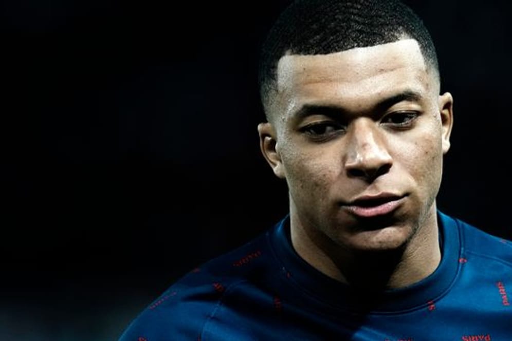 PSG-Stürmer Kylian Mbappé steht gegen Real in der Startelf.