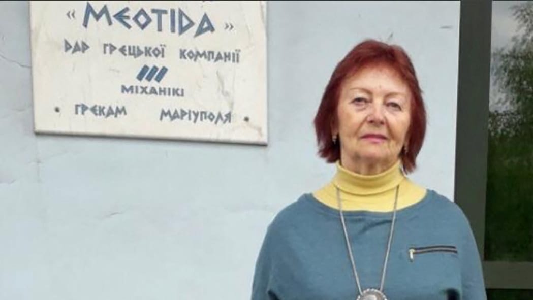 Tamara Usenko, eine 76-jährige Bewohnerin von Mariupol: Das Foto hat ihre Tochter zur Verfügung gestellt.