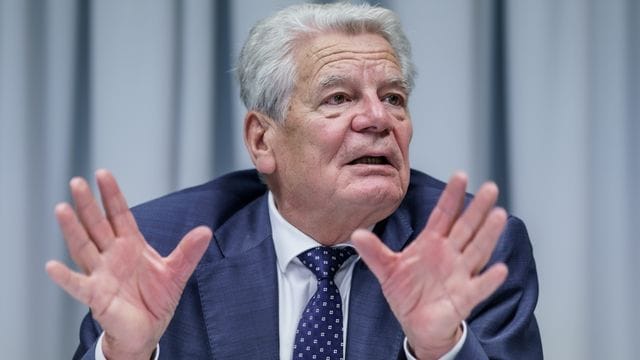 Joachim Gauck kann sich einen Stopp russischer Energie-Importe durchaus vorstellen.