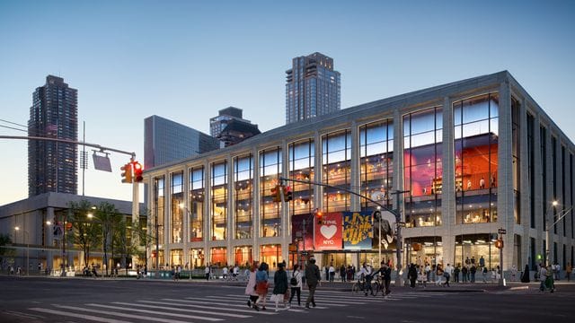 Die Konzerthalle der New Yorker Philharmoniker in Manhattan soll im Oktober eröffnen.