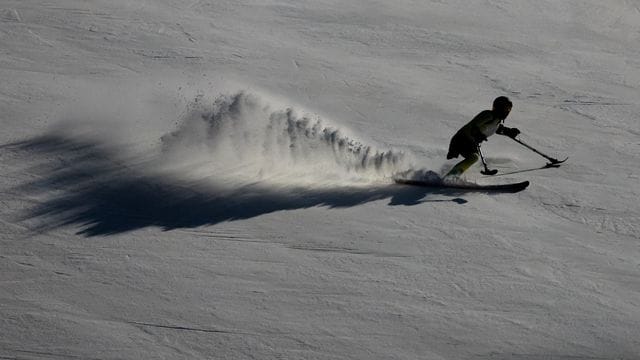 Christoph Glötzner muss verletzungsbedingt auf den Start im Riesenslalom verzichten.