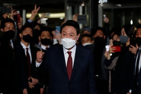 Südkoreas neuer Präsident Yoon Suk Yeol.