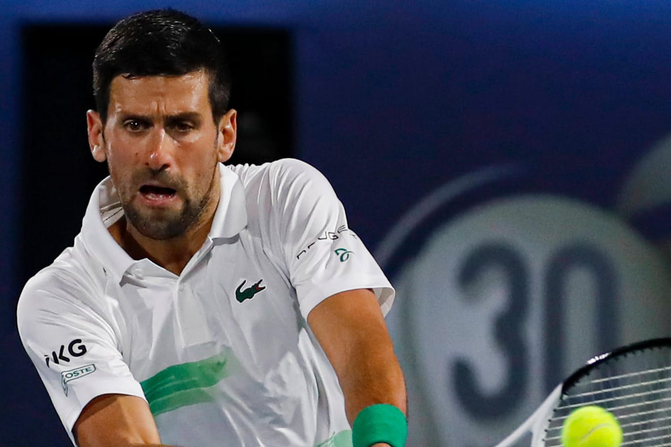 Novak Djokovic: Der Tennisspieler zuletzt in Dubai bei einem Turnier.