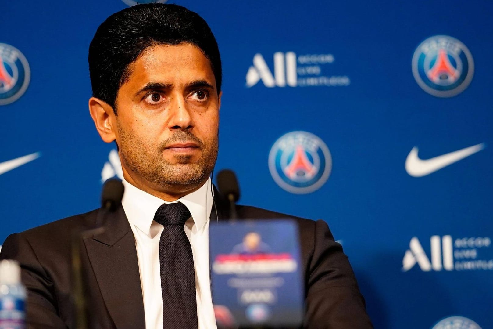 Nasser Al-Khelaifi: Der Klub-Boss von PSG soll nach dem Spiel gegen Real ausgerastet sein.