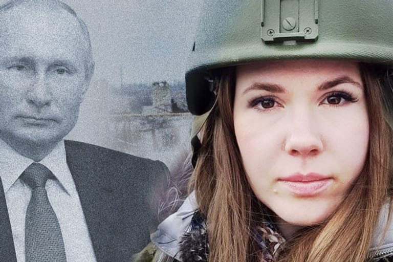 Alina Lipp: Die Deutsche verbreitet aus dem Donbass Putins Version von der "Befreiung" und "Entnazifizierung" der Ukraine. Die Zahl ihrer Abonnenten auf Telegram steigt rapide.