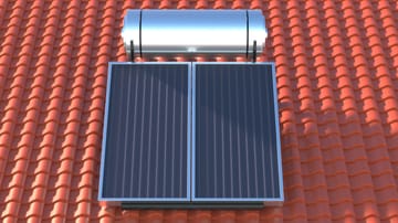 Solar thermal: Mainly in southern Europe, the service water is heated with the help of the sun.
