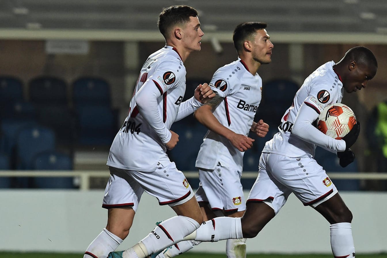 Europa League: Bayer 04 Leverkusen braucht im Rückspiel gegen Bergamo eine kleine Aufholjagd.