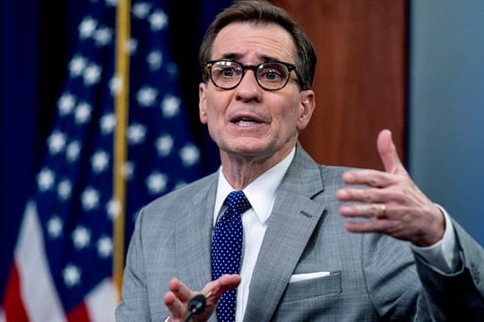 Laut Pentagon-Sprecher John Kirby gehen die USA davon aus, dass Nordkorea ein neues Raketensystem entwickelt.