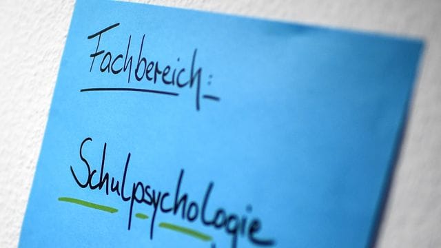 Fachbereich Schulpsychologie