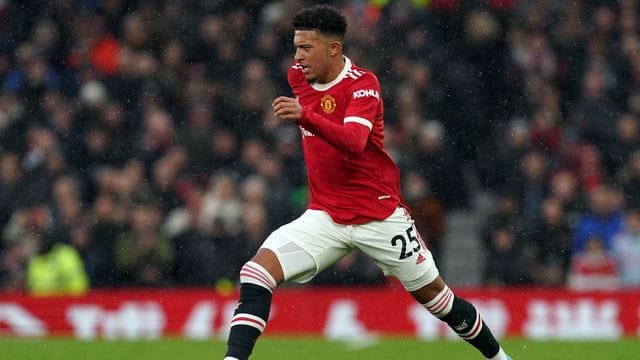 Spielt für den englischen Club Manchester United: Jadon Sancho.