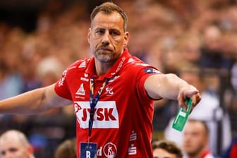 Flensburgs Trainer Maik Machulla.