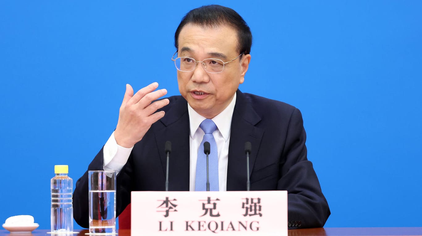 Chinas Premier Li Keqiang: Beim Volkskongress forderte er Mäßigung im Krieg in der Ukraine.
