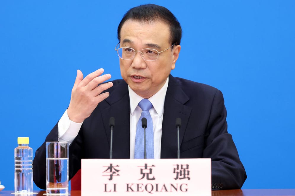 Chinas Premier Li Keqiang: Beim Volkskongress forderte er Mäßigung im Krieg in der Ukraine.