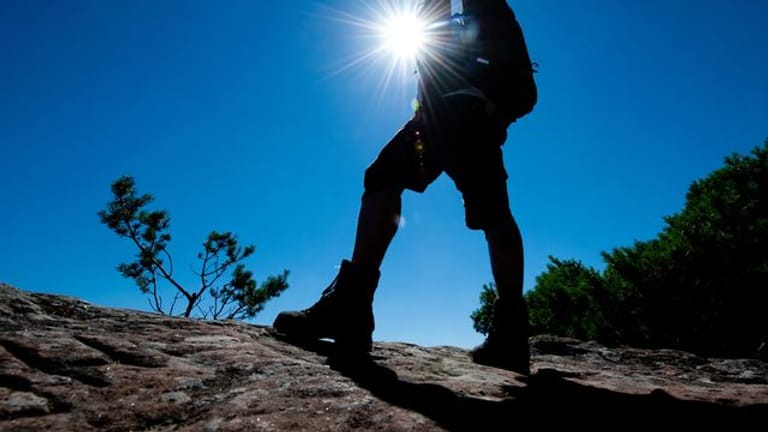 Wanderung in der Sonne: Herzpatienten sollten einen Lichtschutzfaktor höher als 30 auftragen.