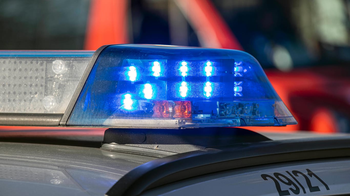 Ein Blaulicht auf einem Rettungswagen (Symbolbild): In Mecklenburg-Vorpommern musste ein Kind nach Hundebissen ins Krankenhaus.
