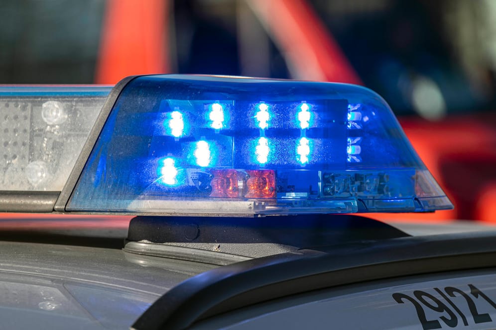 Ein Blaulicht auf einem Rettungswagen (Symbolbild): In Mecklenburg-Vorpommern musste ein Kind nach Hundebissen ins Krankenhaus.